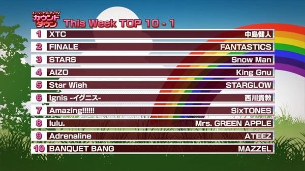 最新！ミュージック・ジャパンTVカウントダウン